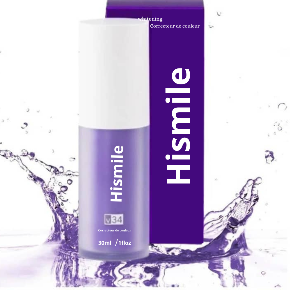 Hismile™ Éclat Violet – Blanchiment des Dents